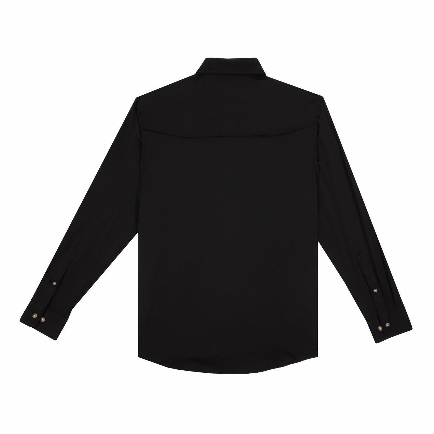 Poncho Outdoors The Black Smoke - Black Long Sleeve Shirt