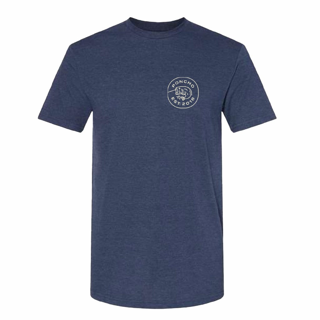 Poncho Outdoors Bass Logo T-Shirt