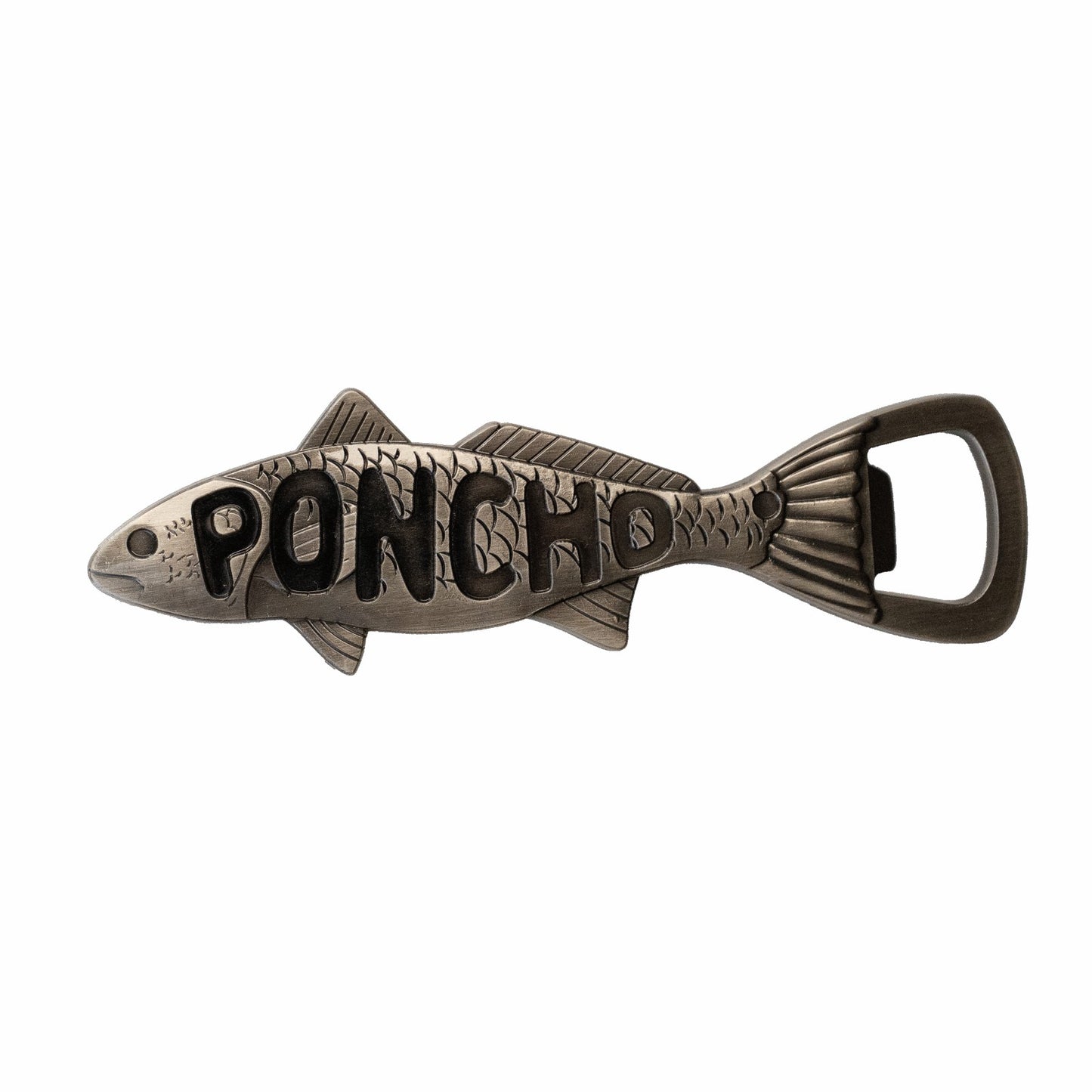 Poncho Outdoors Fish Bottle Opener