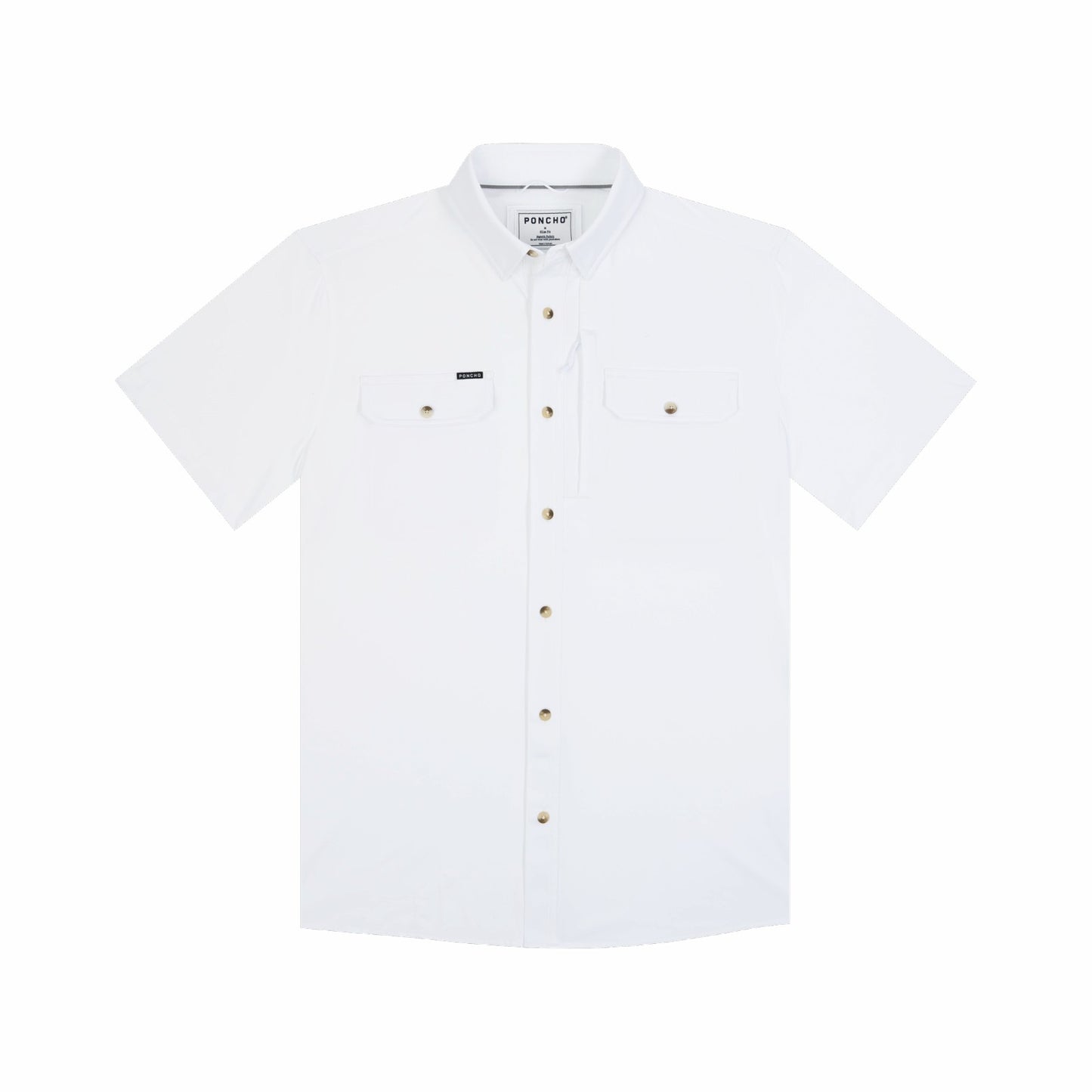 Poncho Outdoors The Salty Dog - White Short Sleeve Shirt