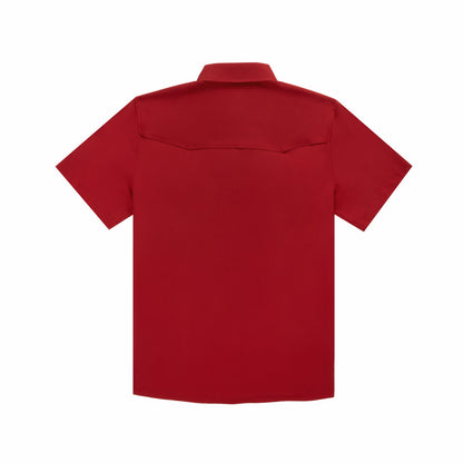 Poncho Outdoors Black Short Sleeve Fishing Shirt