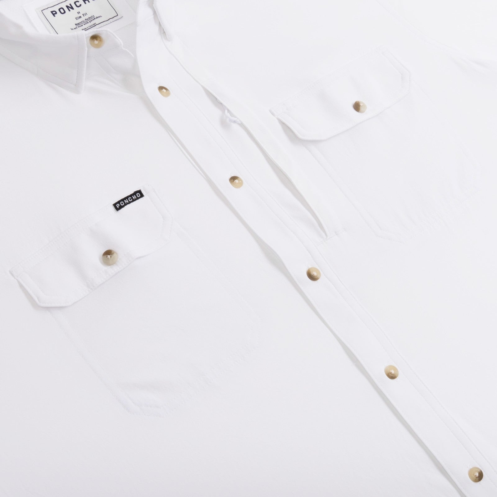 Poncho Outdoors The Iceman - White Long Sleeve Shirt