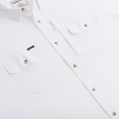 Poncho Outdoors The Iceman - White Long Sleeve Shirt