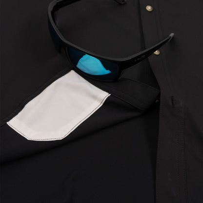 Poncho Outdoors The Black Smoke - Black Long Sleeve Shirt