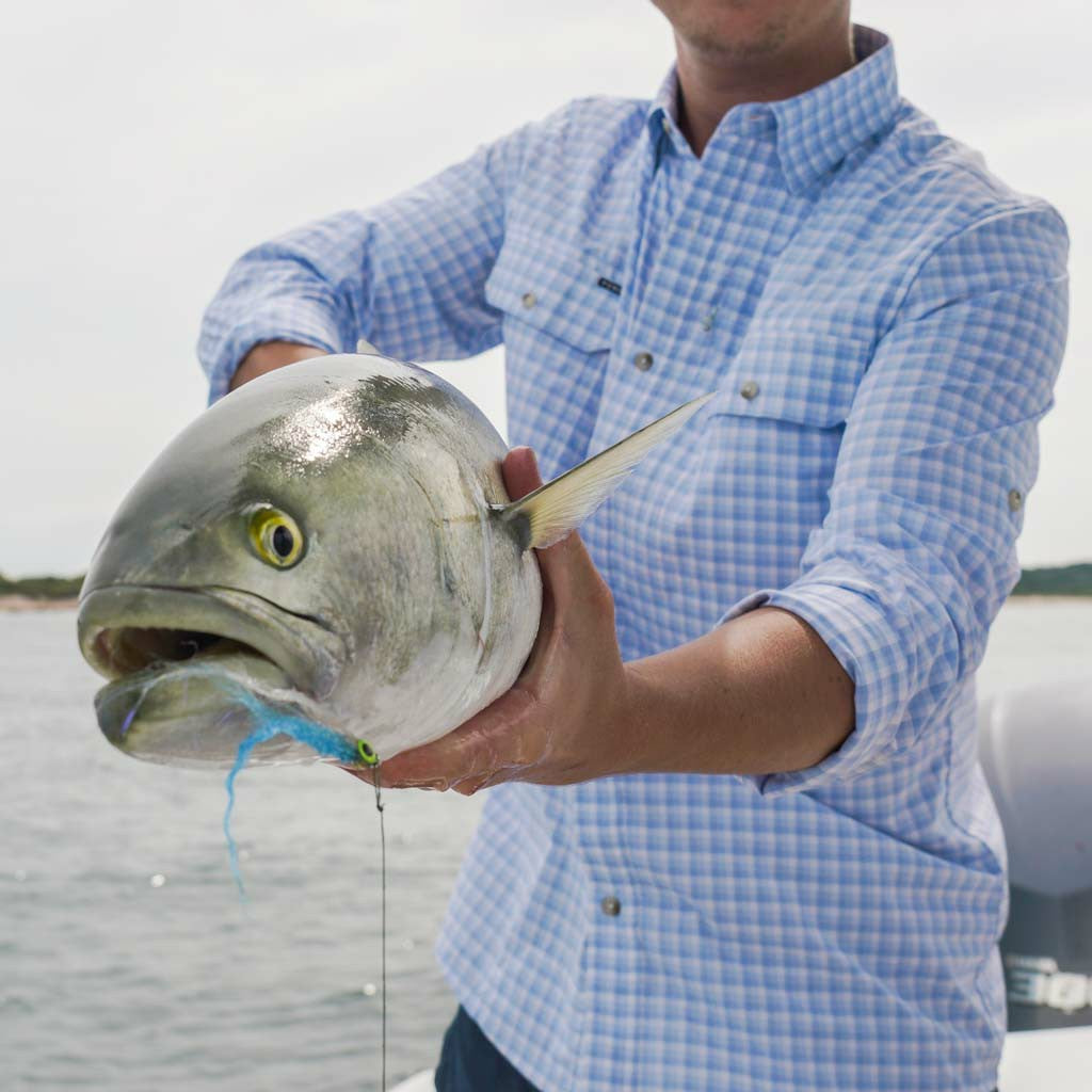 Poncho Outdoors The Wahoo - Blue Plaid
