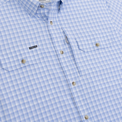 Poncho Outdoors The Wahoo - Blue Plaid