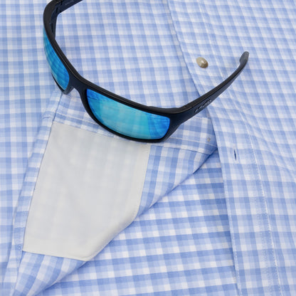 Poncho Outdoors The Wahoo - Blue Plaid