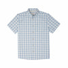Washed Blue and Grey Plaid