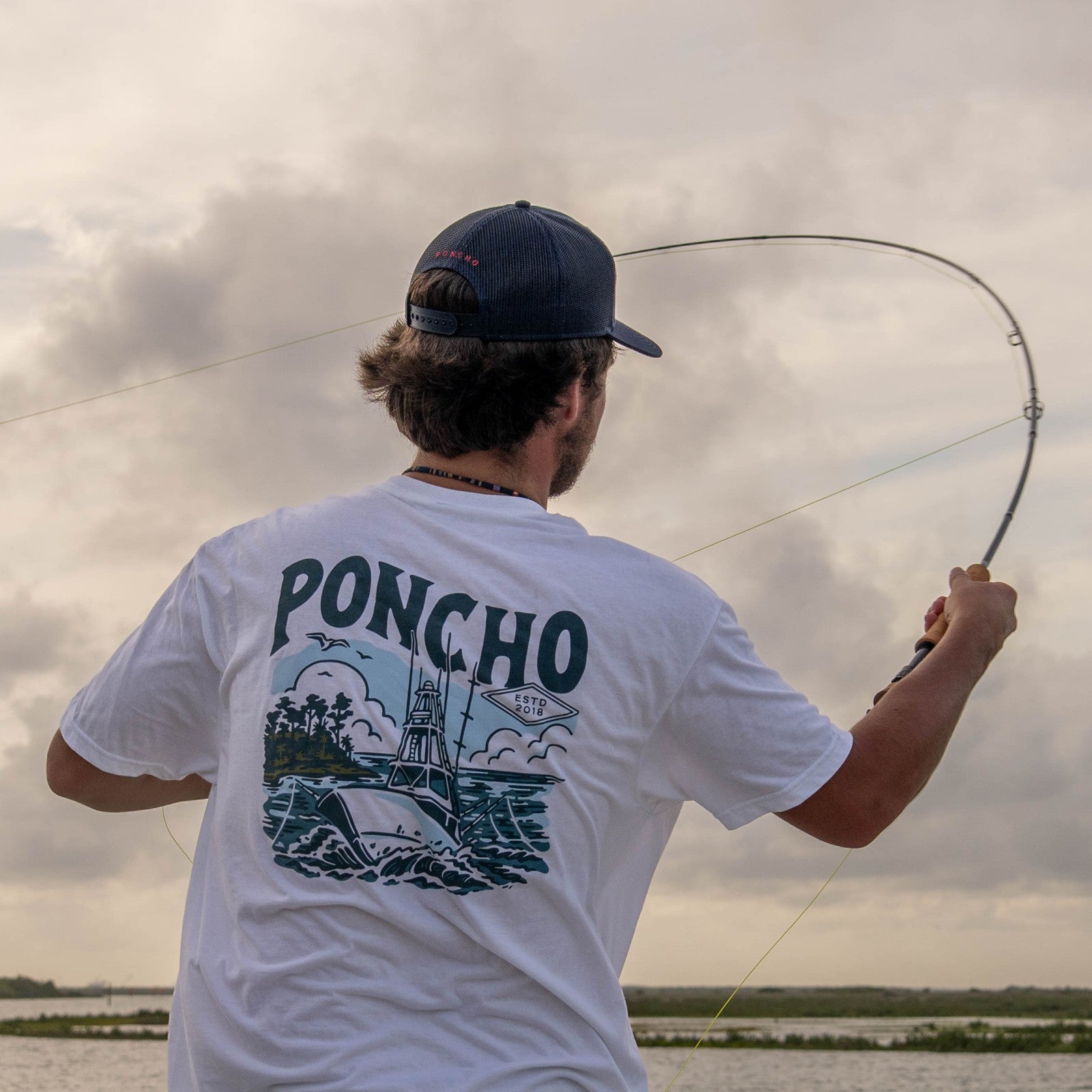 Poncho Outdoors The Sport Fisher T-Shirt