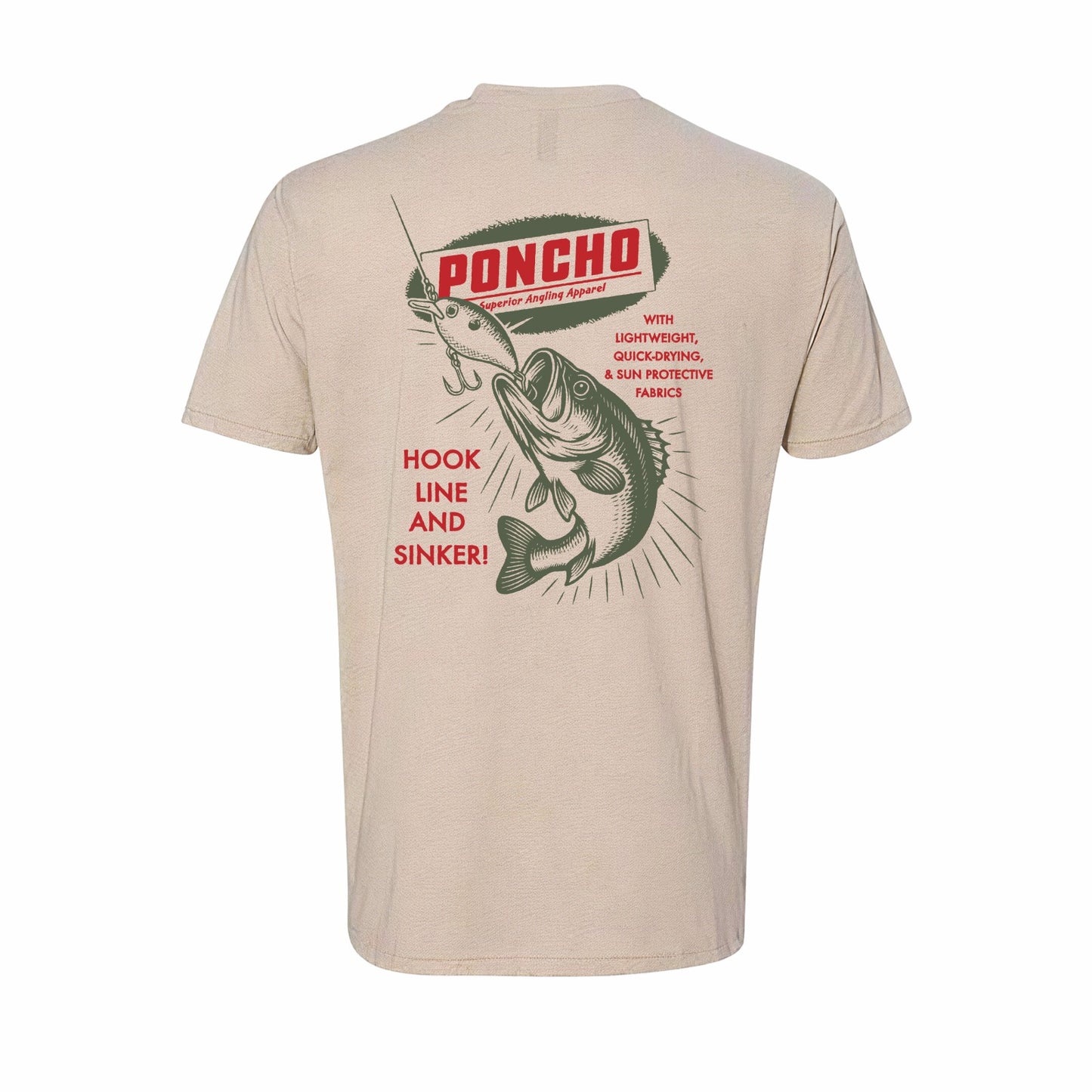 Poncho Outdoors Crankbait T-Shirt