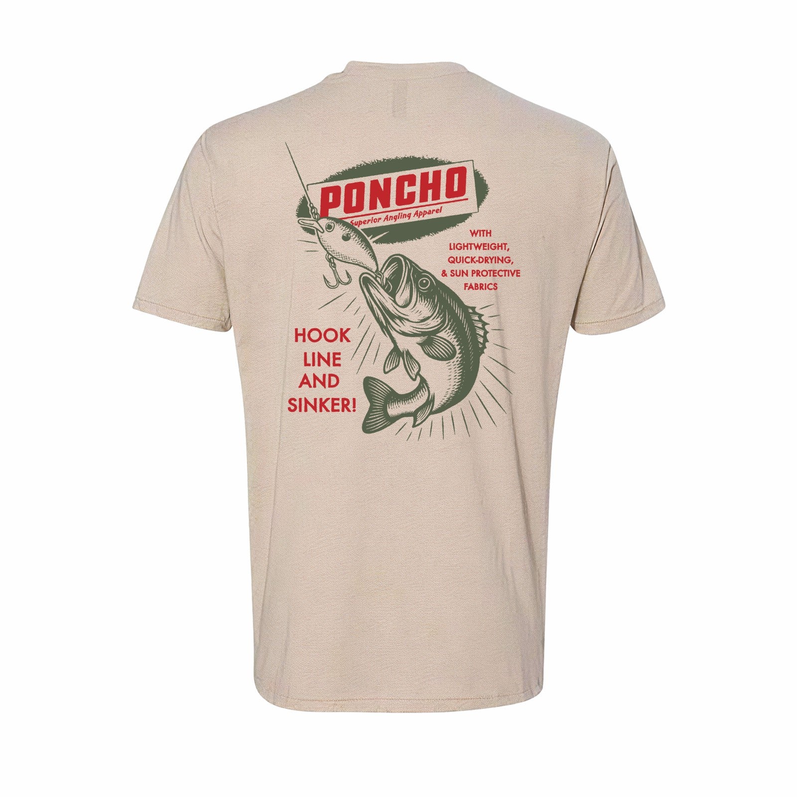Poncho Outdoors Crankbait T-Shirt