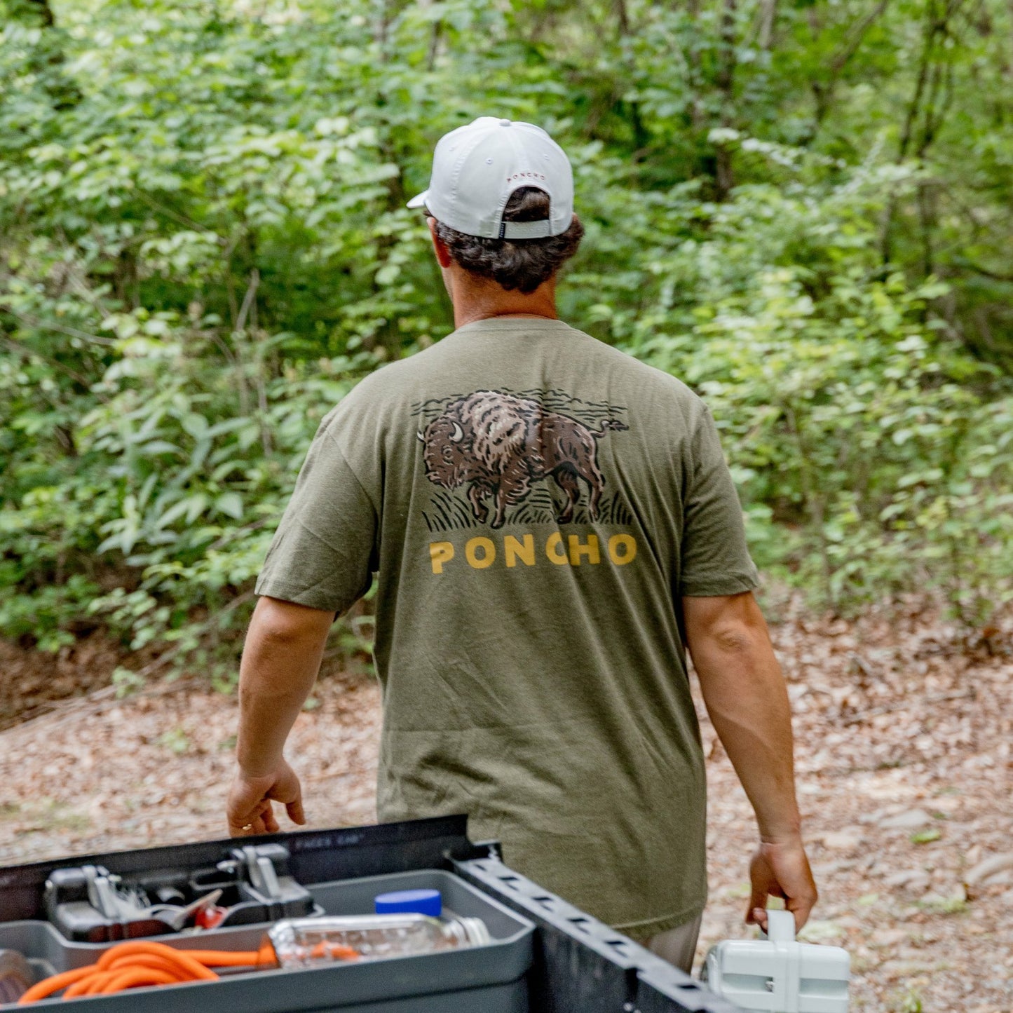 Poncho Outdoors Roaming Bison T-Shirt
