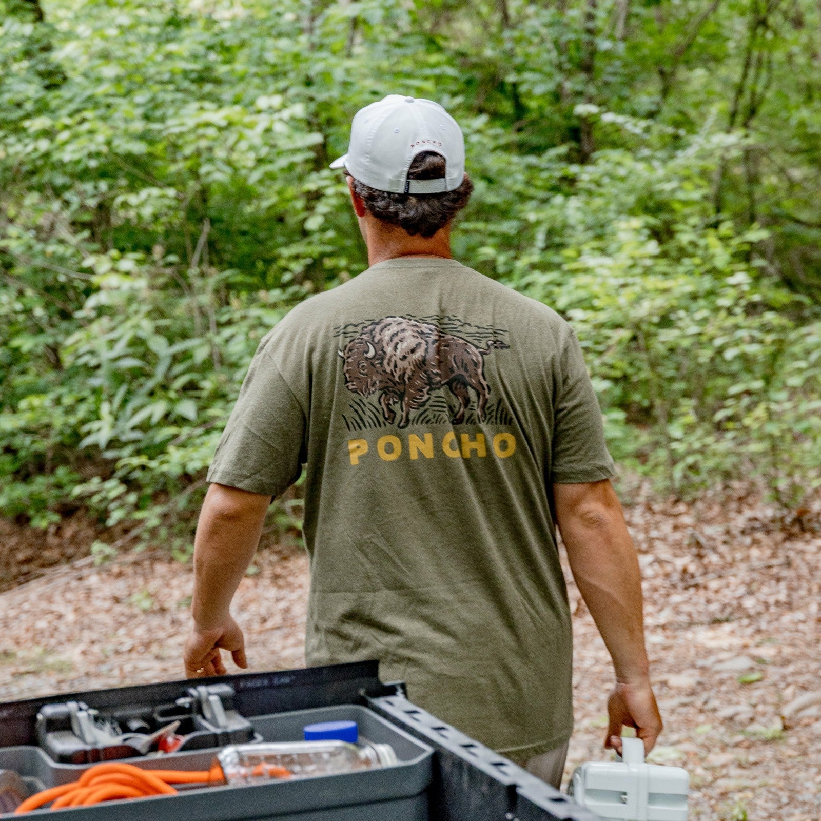 Poncho Outdoors Roaming Bison T-Shirt