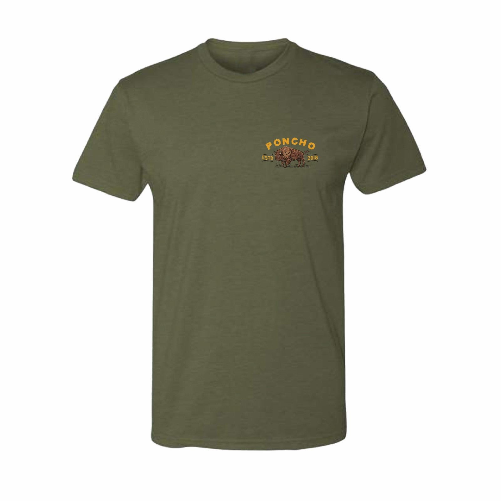 Poncho Outdoors Roaming Bison T-Shirt
