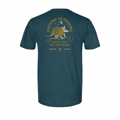 Poncho Outdoors Armadillo Under the Stars T-Shirt