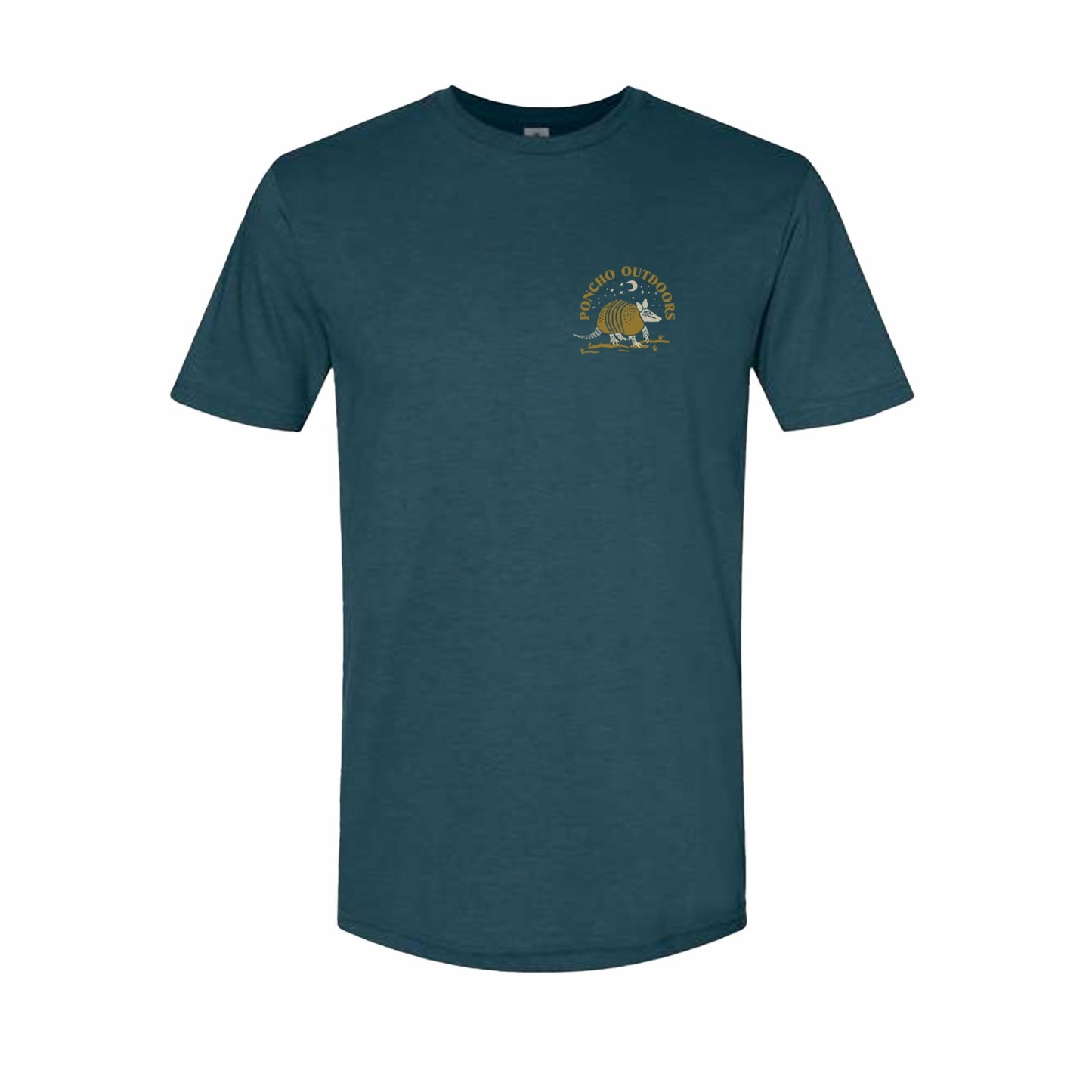 Poncho Outdoors Armadillo Under the Stars T-Shirt