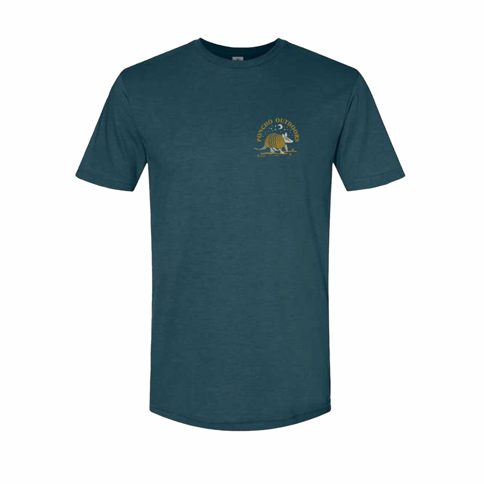 Poncho Outdoors Armadillo Under the Stars T-Shirt