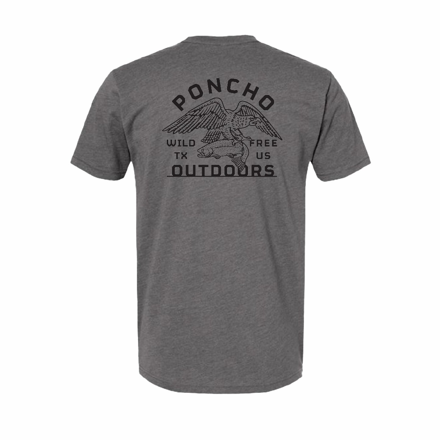 Poncho Outdoors Wild and Free T-Shirt