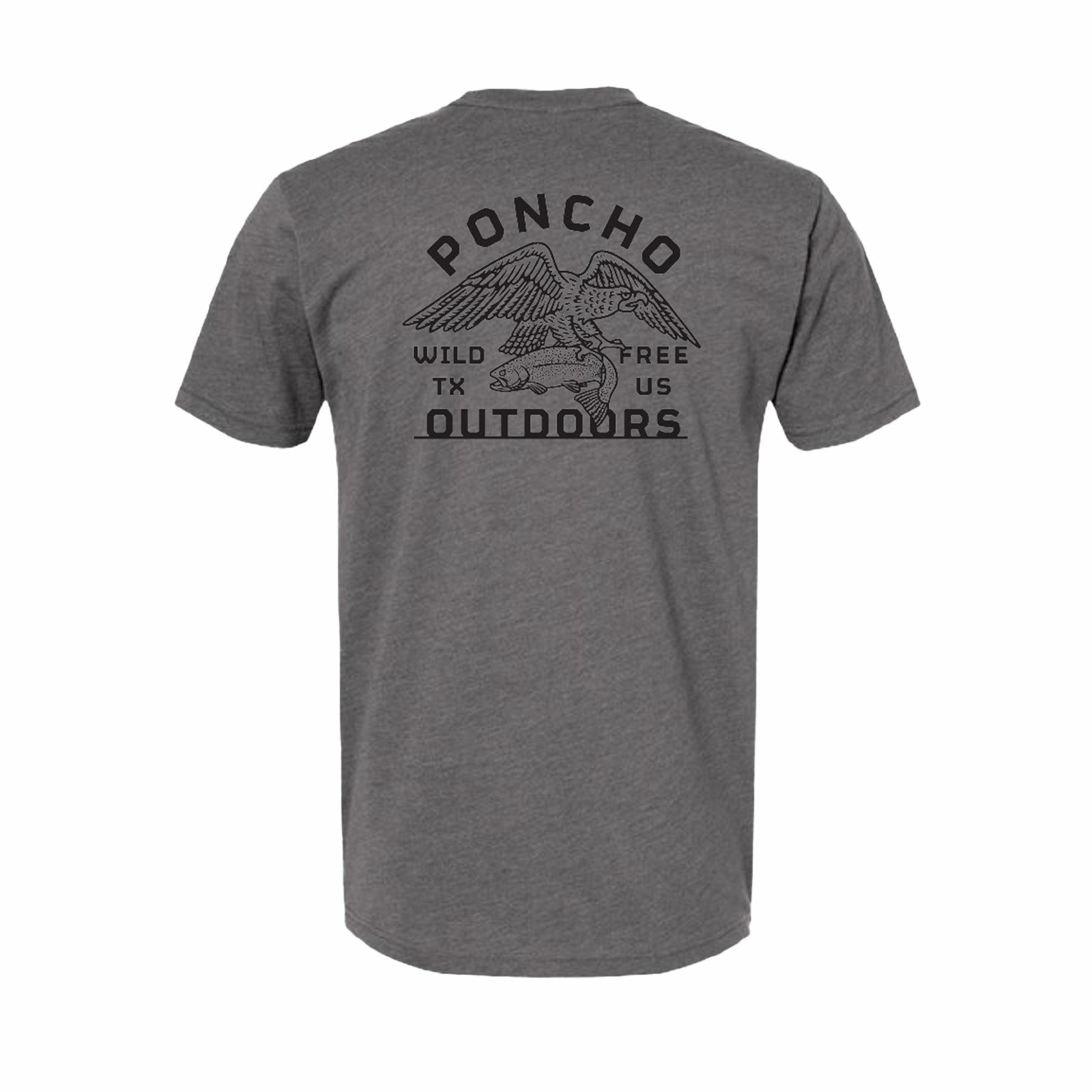 Poncho Outdoors Wild and Free T-Shirt
