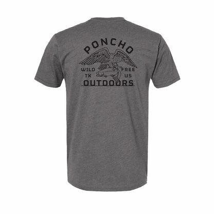 Poncho Outdoors Wild and Free T-Shirt
