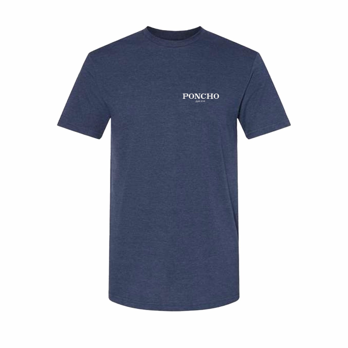 Poncho Outdoors Navy Diamond T-Shirt