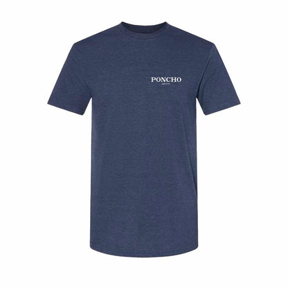 Poncho Outdoors Navy Diamond T-Shirt