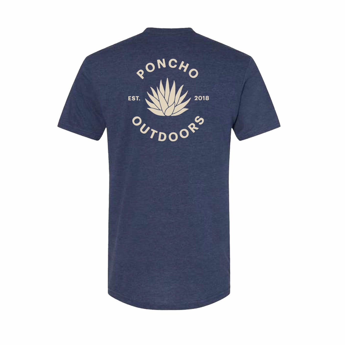 Poncho Outdoors Navy Agave T-Shirt