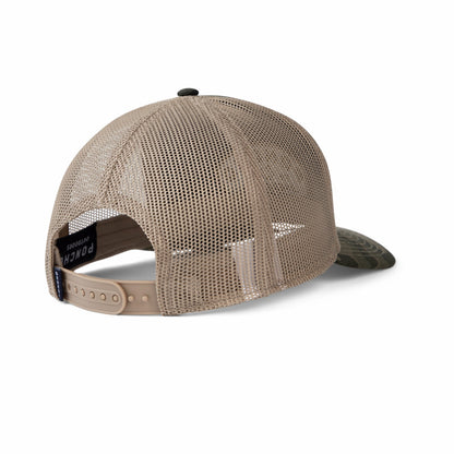 Poncho Outdoors Camo Wild and Free Trucker Hat
