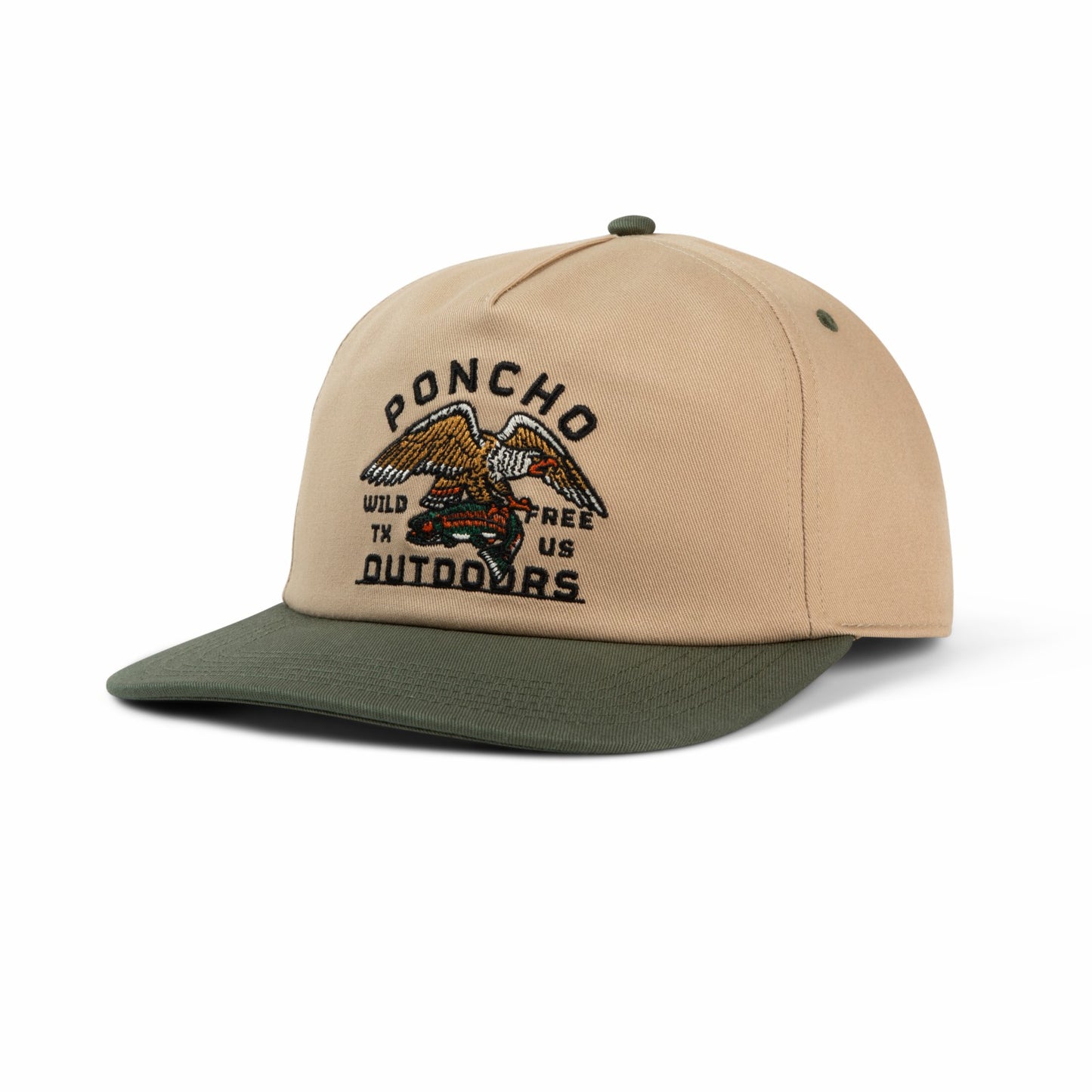 Poncho Outdoors Eagle and Trout Hat
