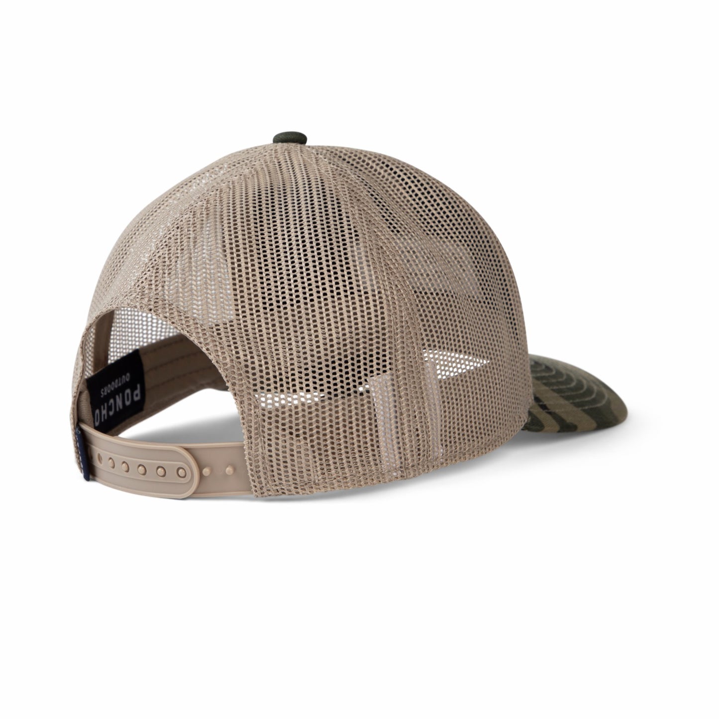 Poncho Outdoors Camo Trucker Hat