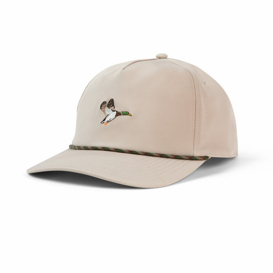 Poncho Outdoors Tan Mallard Rope Hat