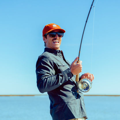 Poncho Outdoors Orange Agave Dad Hat